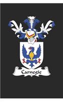 Carnegie: Carnegie Coat of Arms and Family Crest Notebook Journal (6 x 9 - 100 pages)