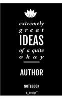 Notebook for Authors / Author