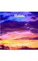 Clouds 8.5 X 8.5 Calendar September 2019 -December 2020: Monthly Calendar with U.S./UK/ Canadian/Christian/Jewish/Muslim Holidays-Weather Nature Professional Photography