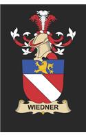 Weidner: Weidner Coat of Arms and Family Crest Notebook Journal (6 x 9 - 100 pages)