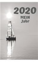 Mein 2020: Terminplaner/Wochenplaner für 2020; Kalender, Timer und Notizbuch in einem Taschenbuch; zum Planen und Organisieren fürs neue Jahr