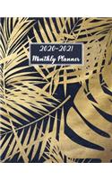 2020-2021 Monthly Planner: Two Year (24 Months) Monthly Calendar Planner with Inspirational Quotes- Holidays and Observances(4 Pretty Planners)