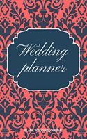 Wedding Planner Small Size Blank Journal-Wedding Planner&To-Do List-5.5"x8.5" 120 pages Book 17: Notebook for Planning Scheduling Organizing- Writing Wedding Notes Thoughts Ideas Reminders-Gift for Bride-to-Be Engagement Gift Bridal Shower Party