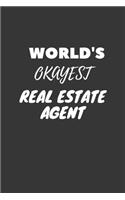 Real Estate Agent Notebook: Lined Journal, 120 Pages, 6 x 9, Funny Dream Job, Starting New Career Gag Gift Journal Matte Finish