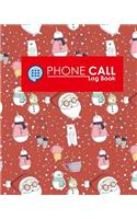Phone Call Log Book