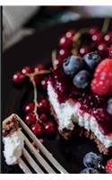 Raspberry and Blueberry Cake and Fork
