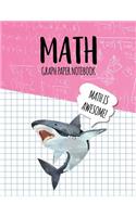 Math Graph Paper Notebook