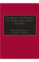 Contract and Control in the Entertainment Industry