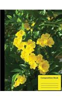Cats Claw Vine Composition Notebook, College Ruled