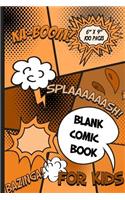 Blank Comic Book Pages for Kids (100 Pages, 6'' x 9'')
