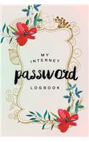 Password Book: My Password Logbook, Password Keeper, Online Organizer Floral Design(1 Password Books)