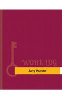 Larry Operator Work Log