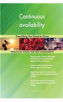 Continuous availability