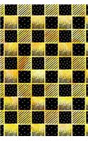 Journal Notebook Squares and Dots Pattern 6