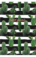 Bullet Journal: Beautiful Cactus Bullet Dot Grid Notebook
