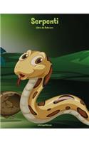 Serpenti Libro da Colorare 1: (1 Serpenti)