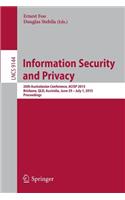 Information Security and Privacy
