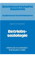 Betriebssoziologie