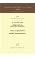 Messung der Dielektrizitätszahl anisotroper dielektrischer Materialien im Mikrowellenbereich