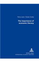 The Importance of Economic Literacy
