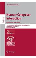 Human-Computer Interaction: Applications and Services: 15th International Conference, Hci International 2013, Las Vegas, Nv, Usa, July 21-26, 2013, Proceedings, Part II