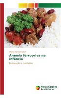 Anemia ferropriva na infância