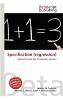 Specification (Regression): (English)