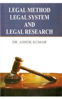 Legal Method Legal System and Legal Research