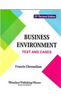 Business Environment Text & Cases