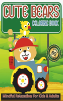 Cute Bears Coloring Book
