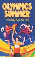 Olympics Summer Coloring Book For Kids
