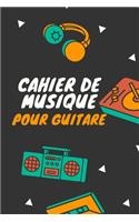 Cahier De Musique Pour Guitare