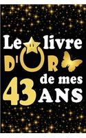 Le Livre d'Or de mes 43 ans