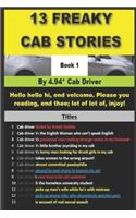 13 Freaky Cab Stories