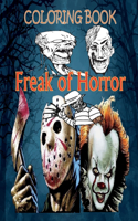Coloring Book Freak of Horror