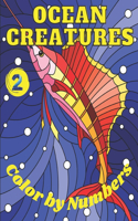Ocean Creatures 2 Color by Numbers