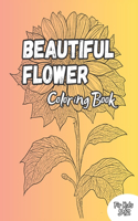 Beautiful Flowers Coloring Book