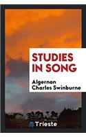 STUDIES IN SONG