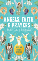 Angels, Faith & Prayers Sticker, Color & Activity Book