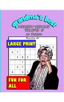 Grandma's Best Medium Sudoku: Volume 13