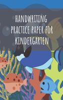 Handwriting Practice For Kindergarten