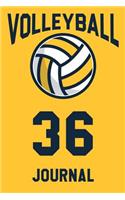Volleyball Journal 36