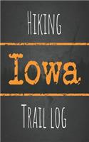 Hiking Iowa trail log