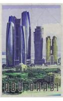 Abu Dhabi: Capital United Arab Emirates UAE Bullet Journal Dot Grid BuJo Daily Planner