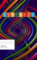 Victoria: Victoria Composition Notebook, Personalised Name Notebook, Periodic Table Style Science Fan Notebook, Future Chemist Notebook, 7.44 x 9.69 College R