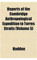 Reports of the Cambridge Anthropological Expedition to Torres Straits (Volume 5): (English)