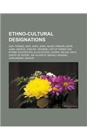Ethno-Cultural Designations