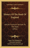 History Of The Bank Of England