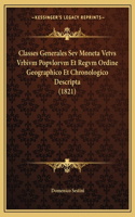 Classes Generales Sev Moneta Vetvs Vrbivm Popvlorvm Et Regvm Ordine Geographico Et Chronologico Descripta (1821)