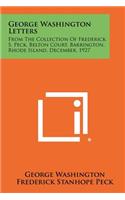 George Washington Letters